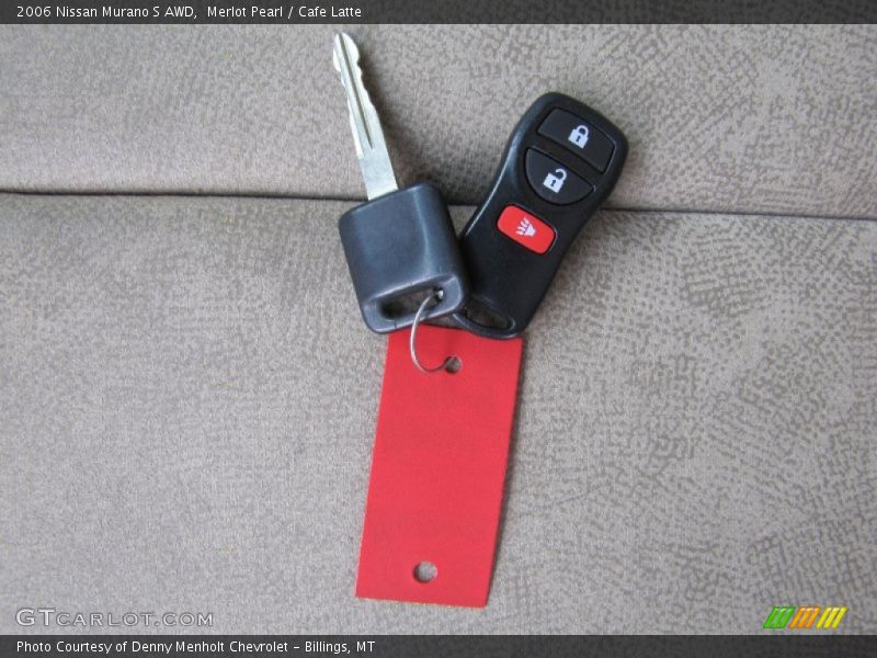 Merlot Pearl / Cafe Latte 2006 Nissan Murano S AWD