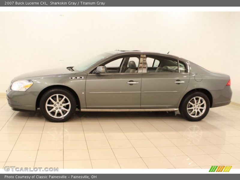 Sharkskin Gray / Titanium Gray 2007 Buick Lucerne CXL