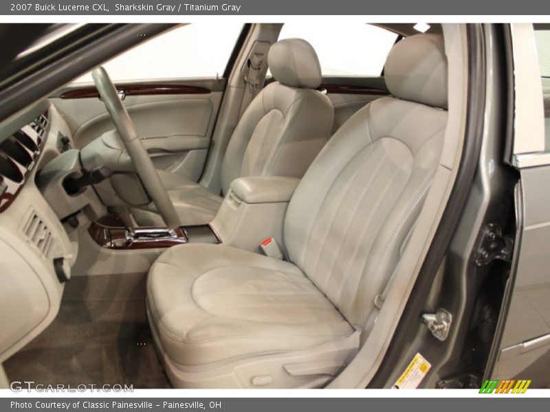 Sharkskin Gray / Titanium Gray 2007 Buick Lucerne CXL