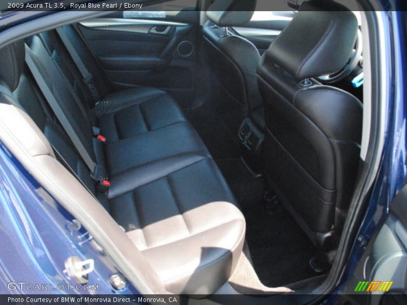 Royal Blue Pearl / Ebony 2009 Acura TL 3.5