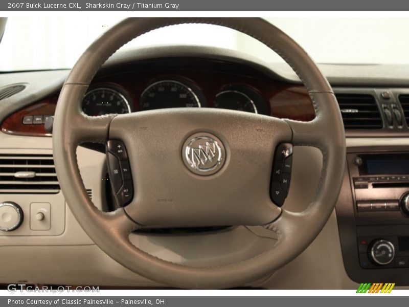 Sharkskin Gray / Titanium Gray 2007 Buick Lucerne CXL