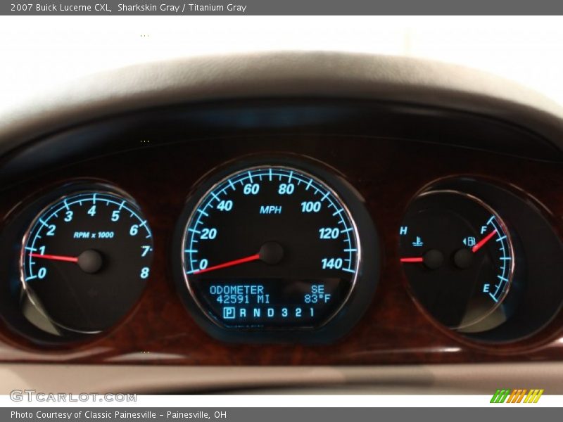 Sharkskin Gray / Titanium Gray 2007 Buick Lucerne CXL