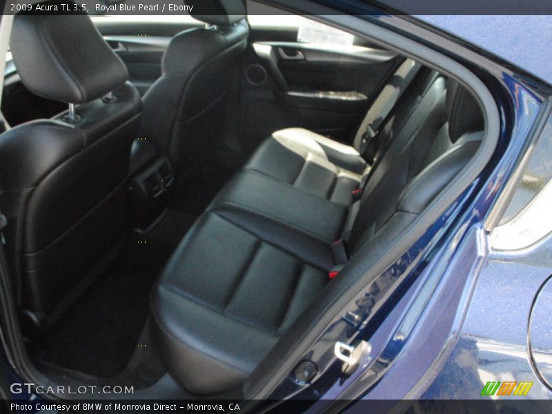 Royal Blue Pearl / Ebony 2009 Acura TL 3.5