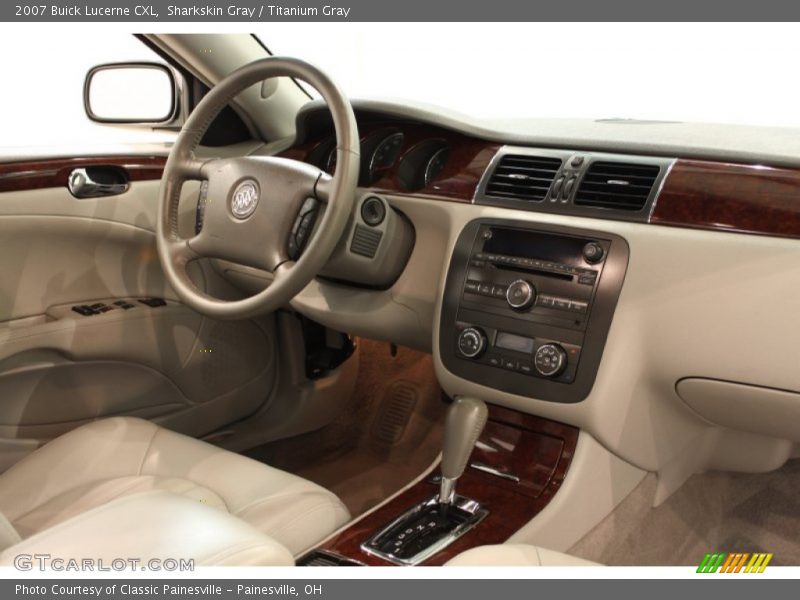 Sharkskin Gray / Titanium Gray 2007 Buick Lucerne CXL