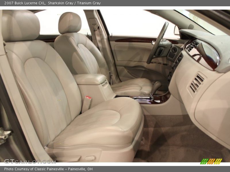 Sharkskin Gray / Titanium Gray 2007 Buick Lucerne CXL