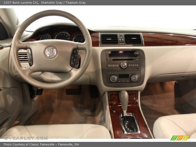 Sharkskin Gray / Titanium Gray 2007 Buick Lucerne CXL