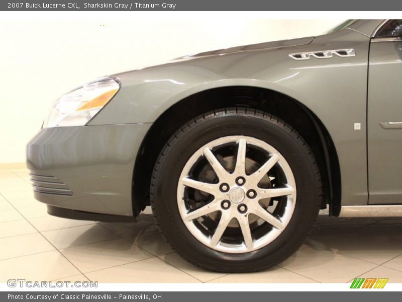 Sharkskin Gray / Titanium Gray 2007 Buick Lucerne CXL