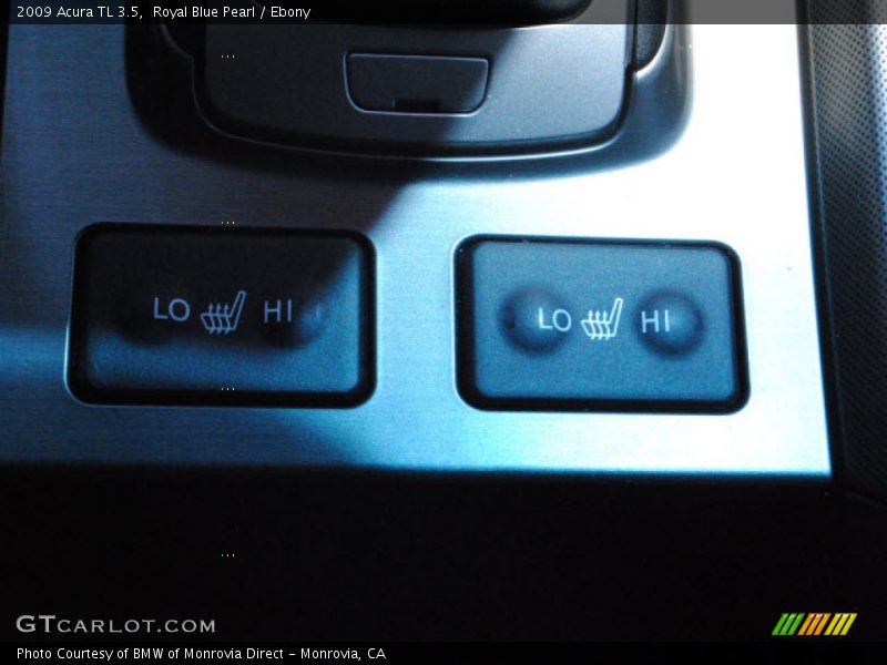 Royal Blue Pearl / Ebony 2009 Acura TL 3.5