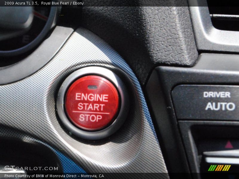 Royal Blue Pearl / Ebony 2009 Acura TL 3.5