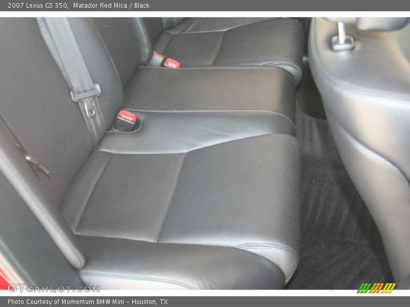 Matador Red Mica / Black 2007 Lexus GS 350