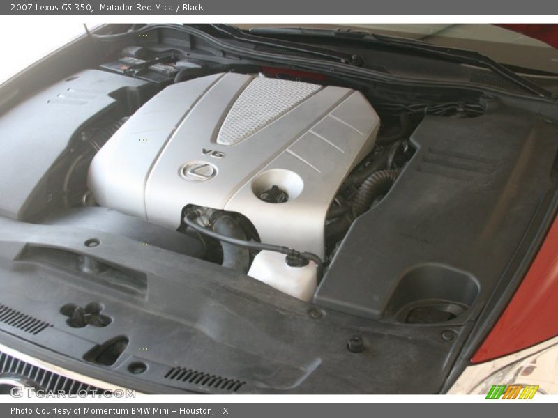 Matador Red Mica / Black 2007 Lexus GS 350