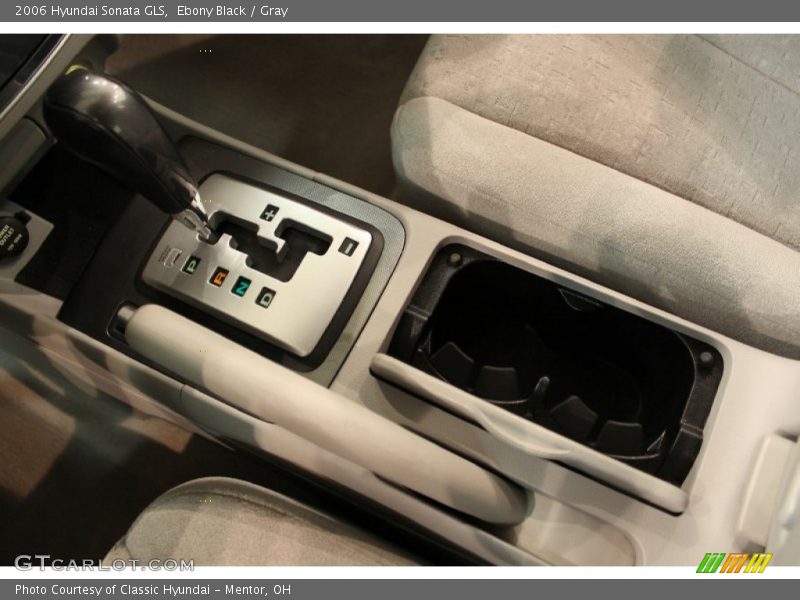 Ebony Black / Gray 2006 Hyundai Sonata GLS