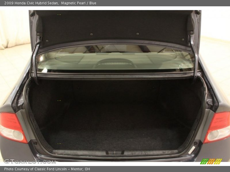 Magnetic Pearl / Blue 2009 Honda Civic Hybrid Sedan