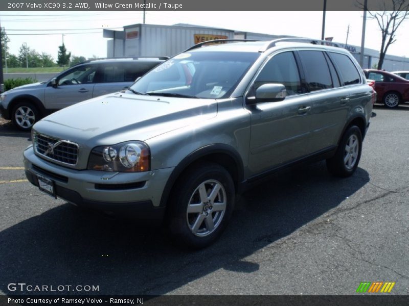 Willow Green Metallic / Taupe 2007 Volvo XC90 3.2 AWD