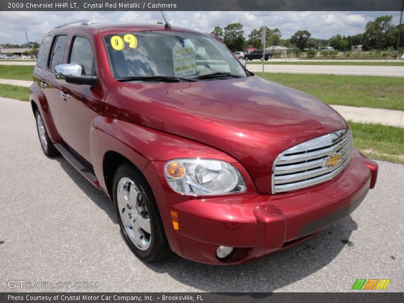 Crystal Red Metallic / Cashmere 2009 Chevrolet HHR LT