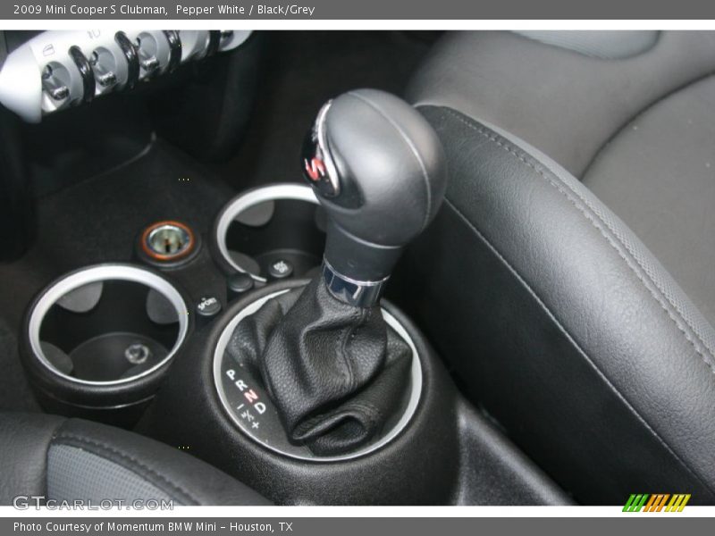 Pepper White / Black/Grey 2009 Mini Cooper S Clubman