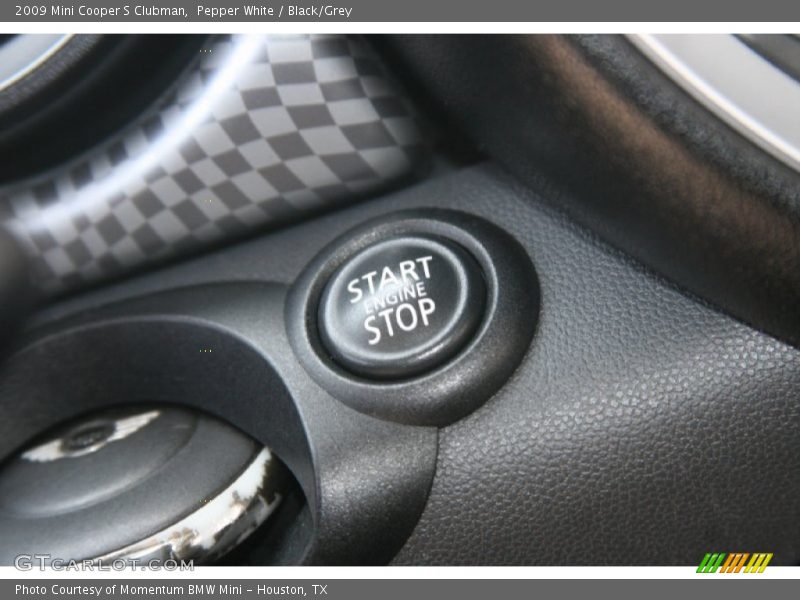 Pepper White / Black/Grey 2009 Mini Cooper S Clubman