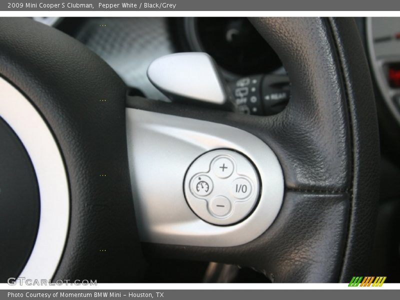 Pepper White / Black/Grey 2009 Mini Cooper S Clubman