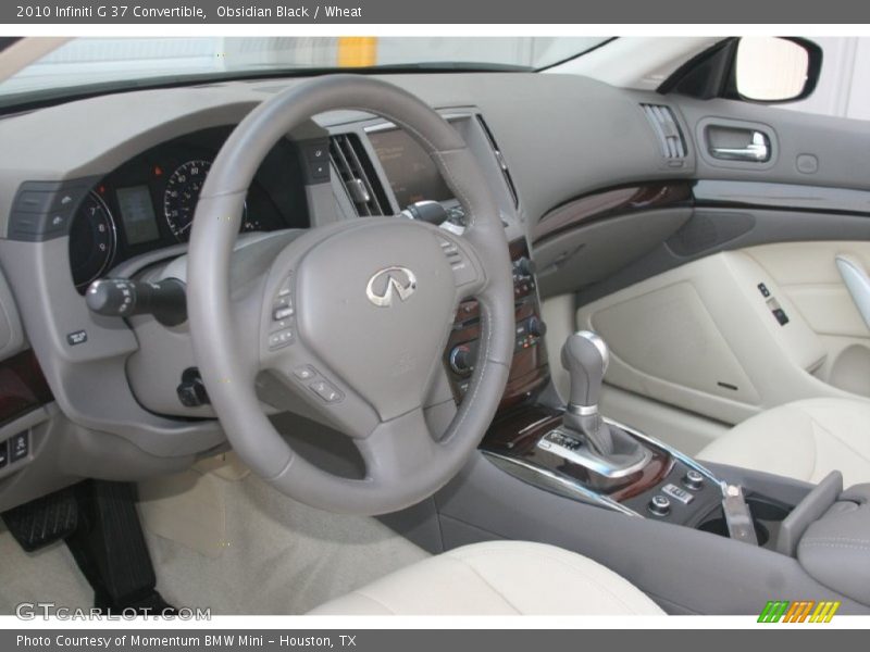  2010 G 37 Convertible Wheat Interior