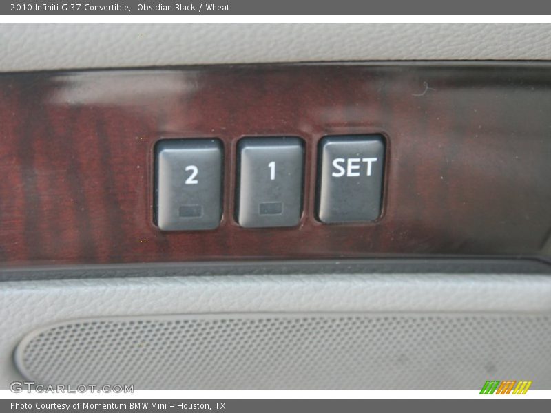 Obsidian Black / Wheat 2010 Infiniti G 37 Convertible