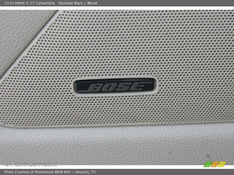 Obsidian Black / Wheat 2010 Infiniti G 37 Convertible
