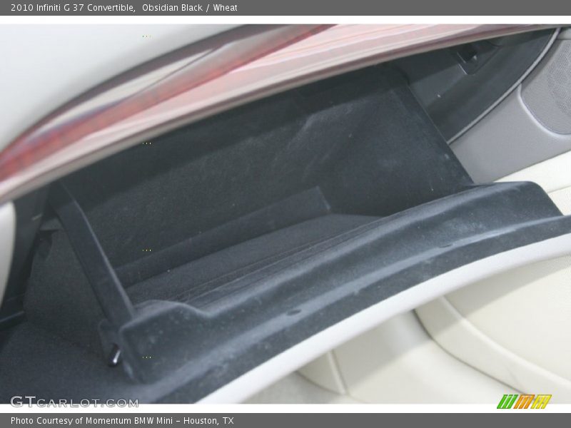 Obsidian Black / Wheat 2010 Infiniti G 37 Convertible