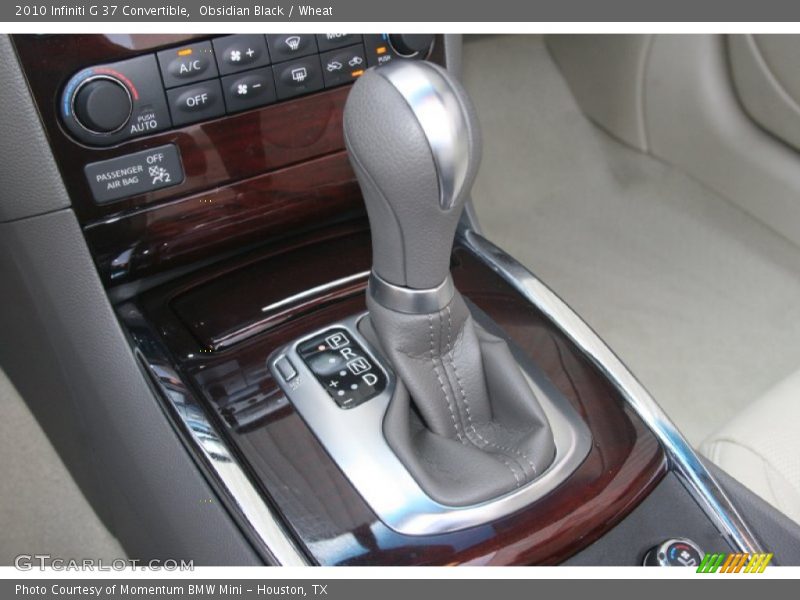  2010 G 37 Convertible 7 Speed ASC Automatic Shifter