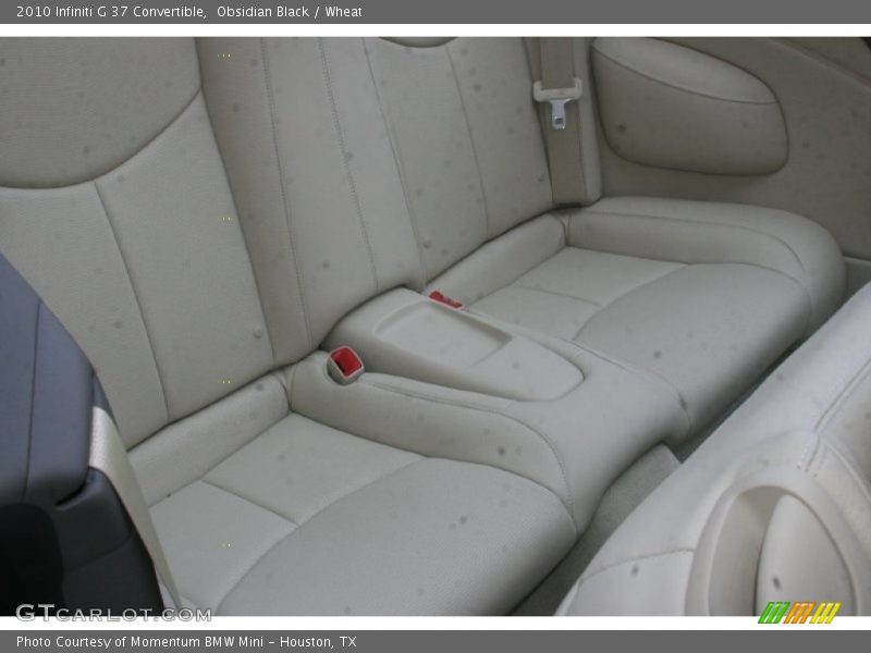Obsidian Black / Wheat 2010 Infiniti G 37 Convertible