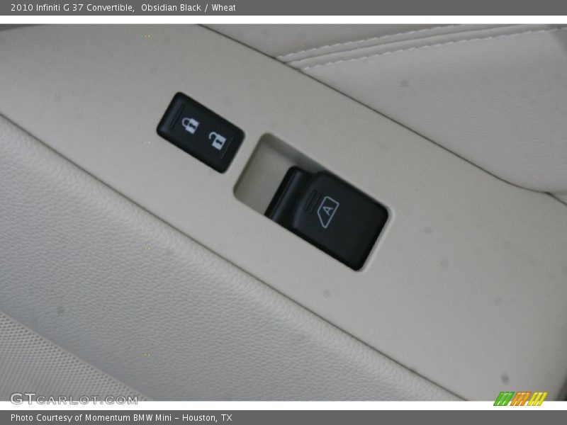 Obsidian Black / Wheat 2010 Infiniti G 37 Convertible