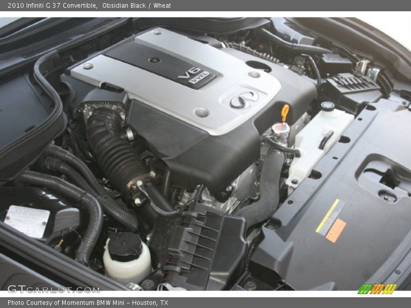 Obsidian Black / Wheat 2010 Infiniti G 37 Convertible