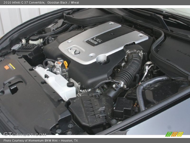 Obsidian Black / Wheat 2010 Infiniti G 37 Convertible