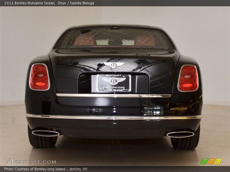 Onyx / Saddle/Beluga 2011 Bentley Mulsanne Sedan