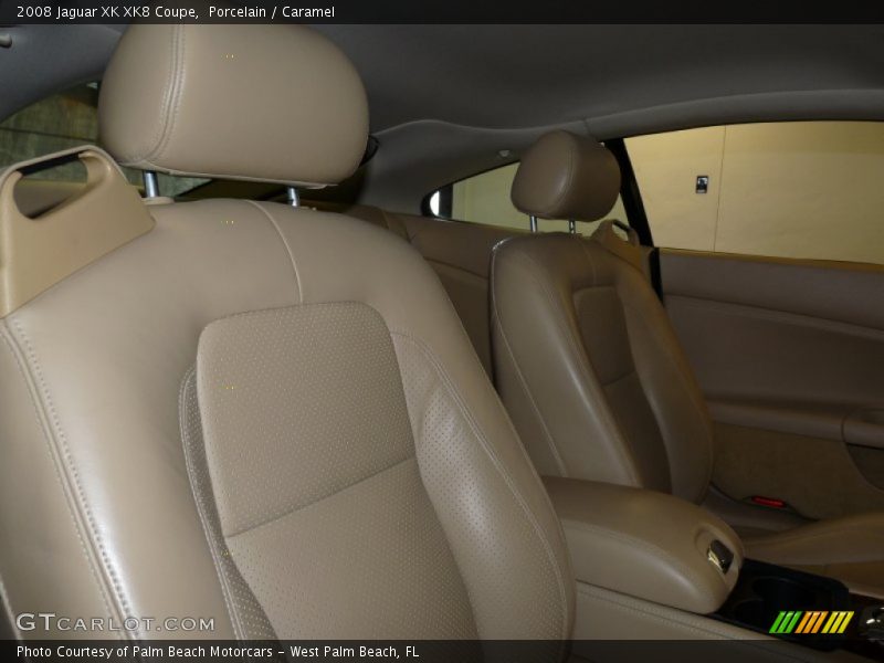 Porcelain / Caramel 2008 Jaguar XK XK8 Coupe