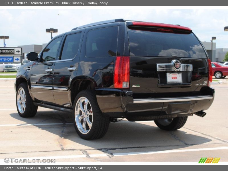 Black Raven / Ebony/Ebony 2011 Cadillac Escalade Premium
