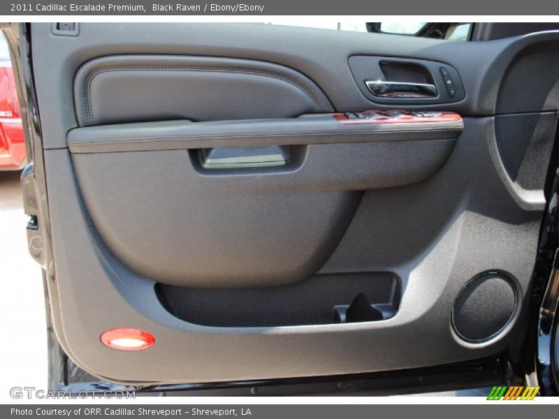 Black Raven / Ebony/Ebony 2011 Cadillac Escalade Premium