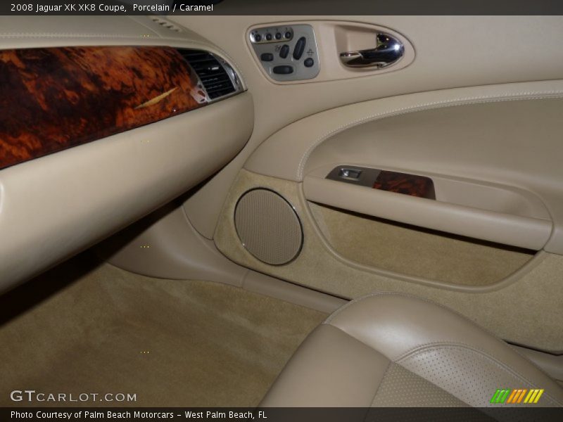 Porcelain / Caramel 2008 Jaguar XK XK8 Coupe