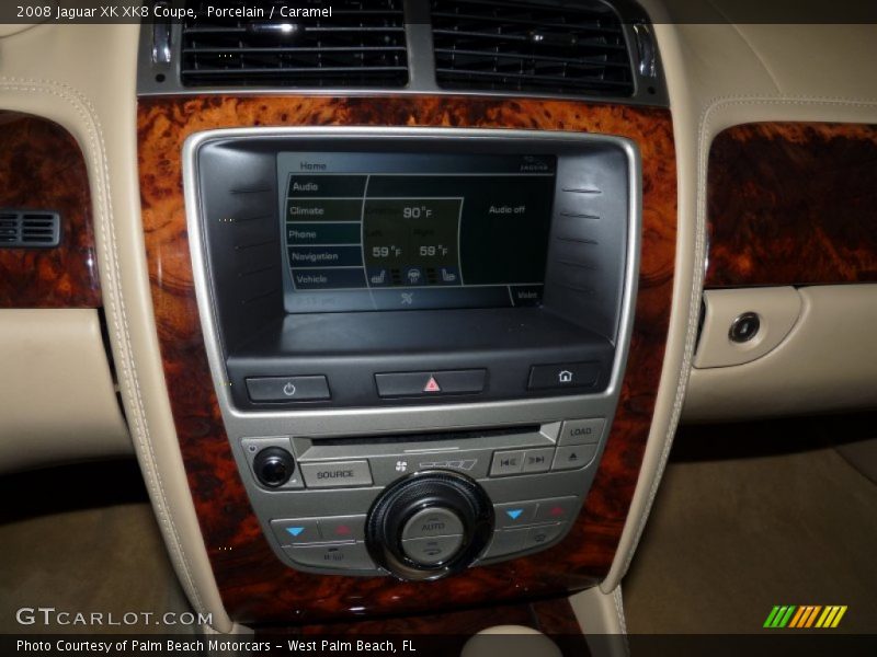 Porcelain / Caramel 2008 Jaguar XK XK8 Coupe