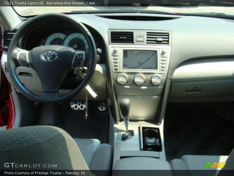 Barcelona Red Metallic / Ash 2011 Toyota Camry SE