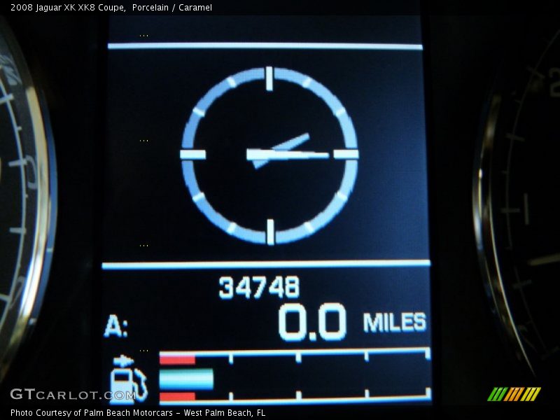 Porcelain / Caramel 2008 Jaguar XK XK8 Coupe