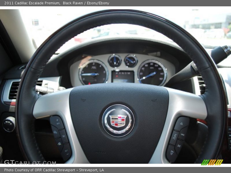Black Raven / Ebony/Ebony 2011 Cadillac Escalade Premium