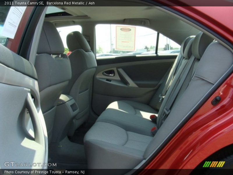 Barcelona Red Metallic / Ash 2011 Toyota Camry SE