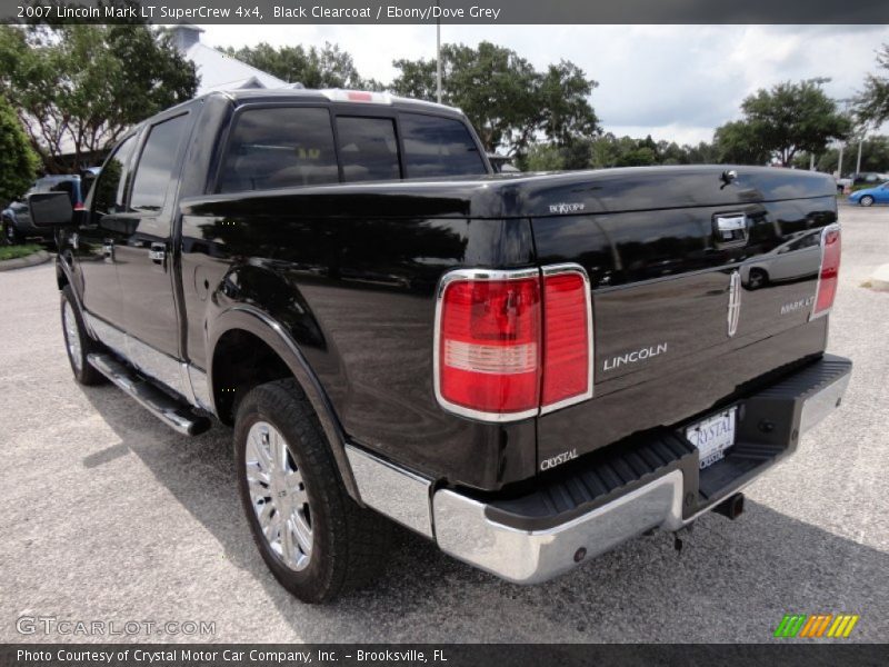 Black Clearcoat / Ebony/Dove Grey 2007 Lincoln Mark LT SuperCrew 4x4