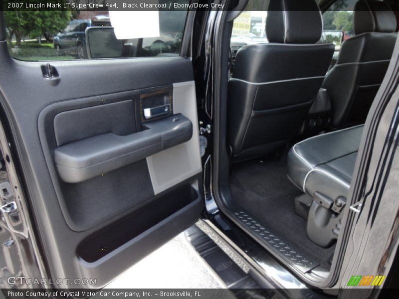 Black Clearcoat / Ebony/Dove Grey 2007 Lincoln Mark LT SuperCrew 4x4