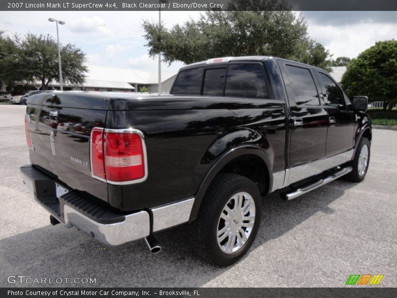 Black Clearcoat / Ebony/Dove Grey 2007 Lincoln Mark LT SuperCrew 4x4