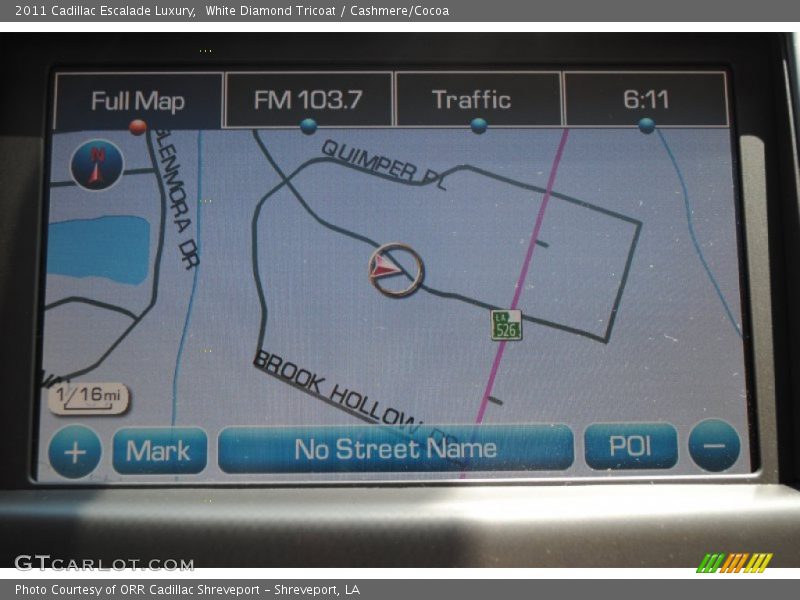 Navigation of 2011 Escalade Luxury