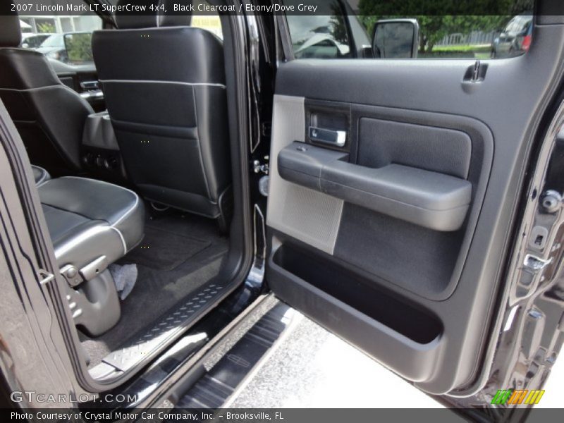 Black Clearcoat / Ebony/Dove Grey 2007 Lincoln Mark LT SuperCrew 4x4