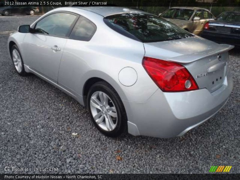 Brilliant Silver / Charcoal 2012 Nissan Altima 2.5 S Coupe