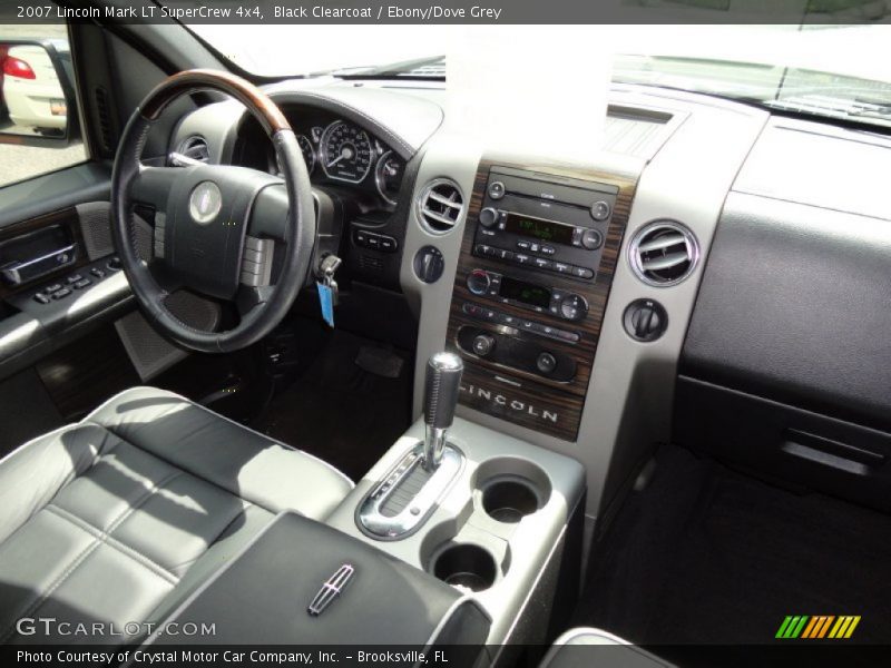 Black Clearcoat / Ebony/Dove Grey 2007 Lincoln Mark LT SuperCrew 4x4