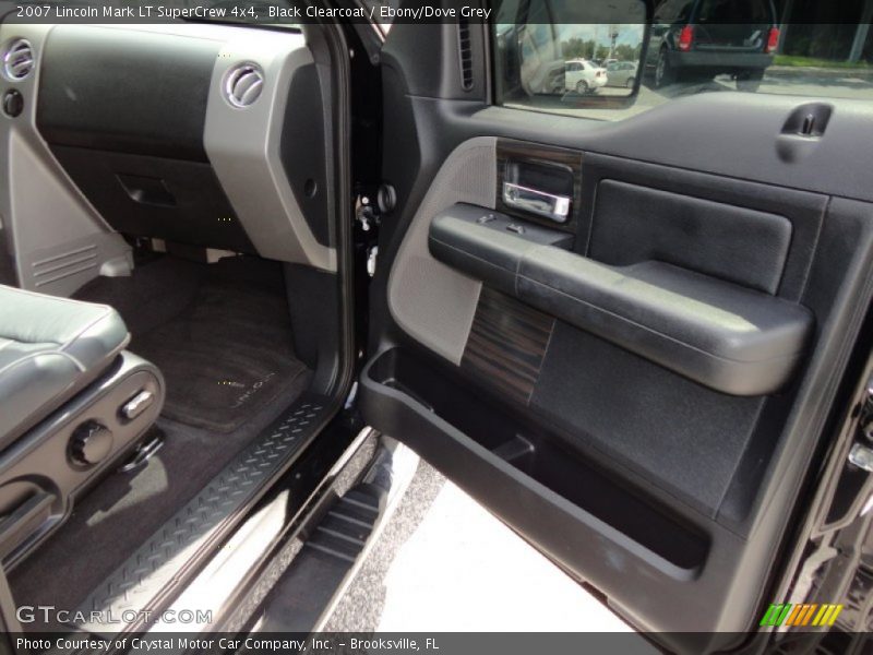 Black Clearcoat / Ebony/Dove Grey 2007 Lincoln Mark LT SuperCrew 4x4