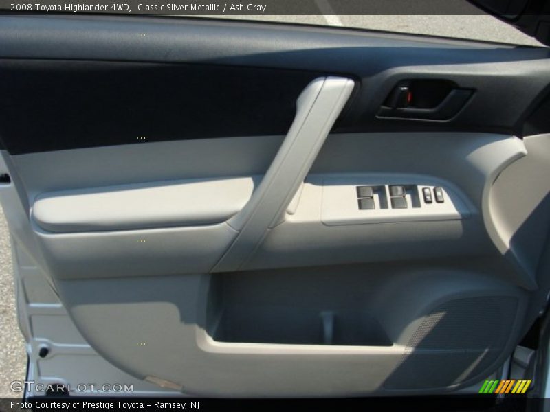 Classic Silver Metallic / Ash Gray 2008 Toyota Highlander 4WD